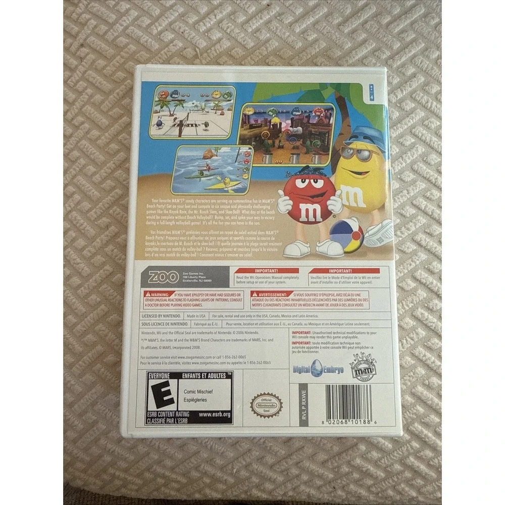 M&M's Beach Party‎ (Nintendo Wii)
